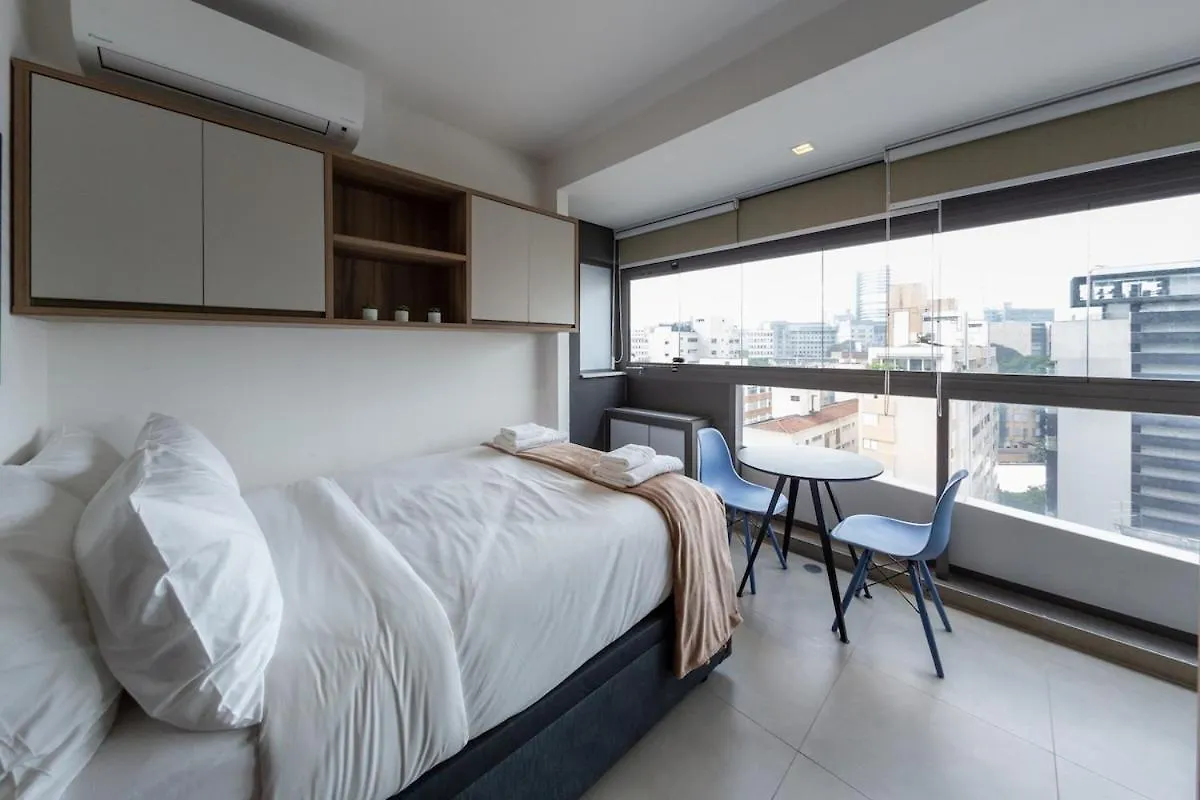 Apartament Bhomy Pinheiros - 3Min Do Metro Oscar Fre Or1815 São Paulo 0*,  Brazylia