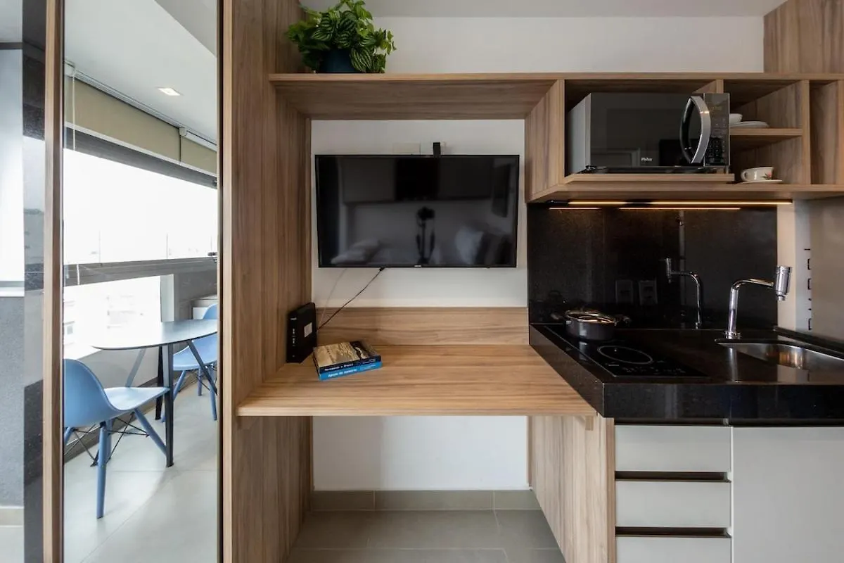 Apartament Bhomy Pinheiros - 3Min Do Metro Oscar Fre Or1815 São Paulo